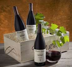 Червени вина 3 Prado Enea 2014   + Decanter en caja de madera