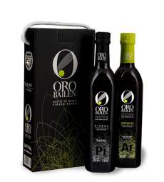 Екстра необработен зехтин Oro Bailen.Estuche 2 botellas 750 ml.