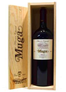 вино Muga Magnum en caja de madera