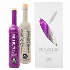 Зехтин BRAVOLEUM. ESTUCHE DOBLE ECONÓMICO. DOS BOTELLAS DE 500ML